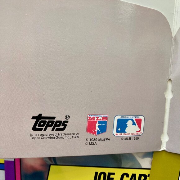 Lot of 17 Vintage Topps Baseball Card Pocket Folders Indians Padres A's Royals - Picture 9 of 9